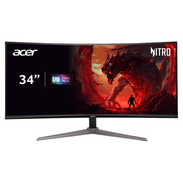 מסך גיימינג Acer Nitro ED0 ED340CU 34 180hz