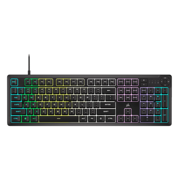 מקלדת גיימינג Corsair K55 CORE RGB