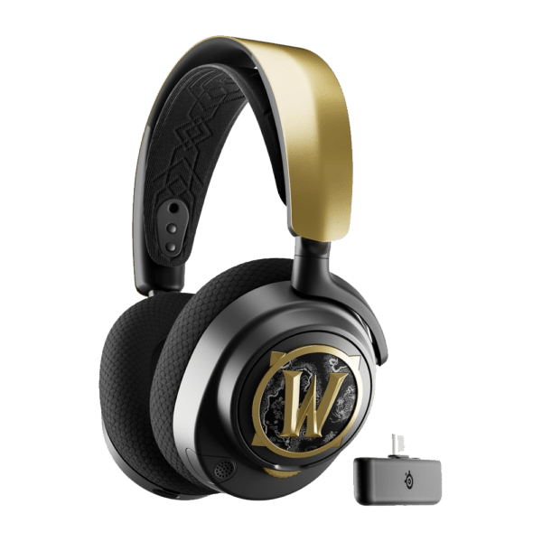 אוזניות גיימינג אלחוטיות SteelSeries Arctis Nova 7 World of Warcraft