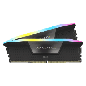זיכרון CORSAIR VENGEANCE RGB DDR5 RAM 32GB (2x16GB) 7200MHz