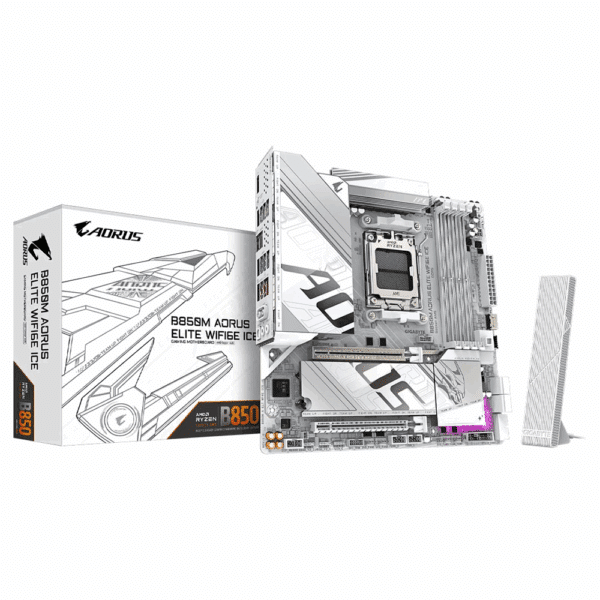 לוח אם Gigabyte B850M Aorus Elite WiFi 6 Ice