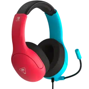 אוזניות גיימינג turtle beach airlite fit כחול אדום